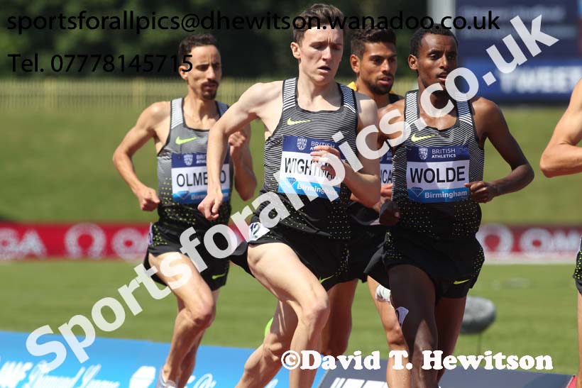 Mens 1500 metres, IAAF Diamond League, Birmingham. Photo: David T. Hewitson/Sports for All Pics